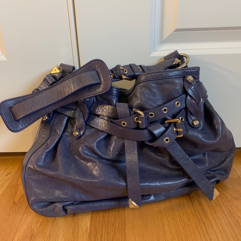 Francesco Biasia leather satchel